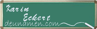 Karin Eckert Visitenkarte